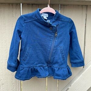 Splendid Baby Ruffled Denim Jean Jacket